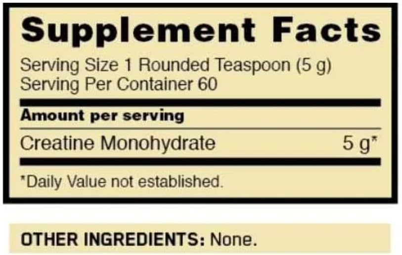 OPTIMUM NUTRITION Micronized Creatine Powder, Unflavoured, 600g