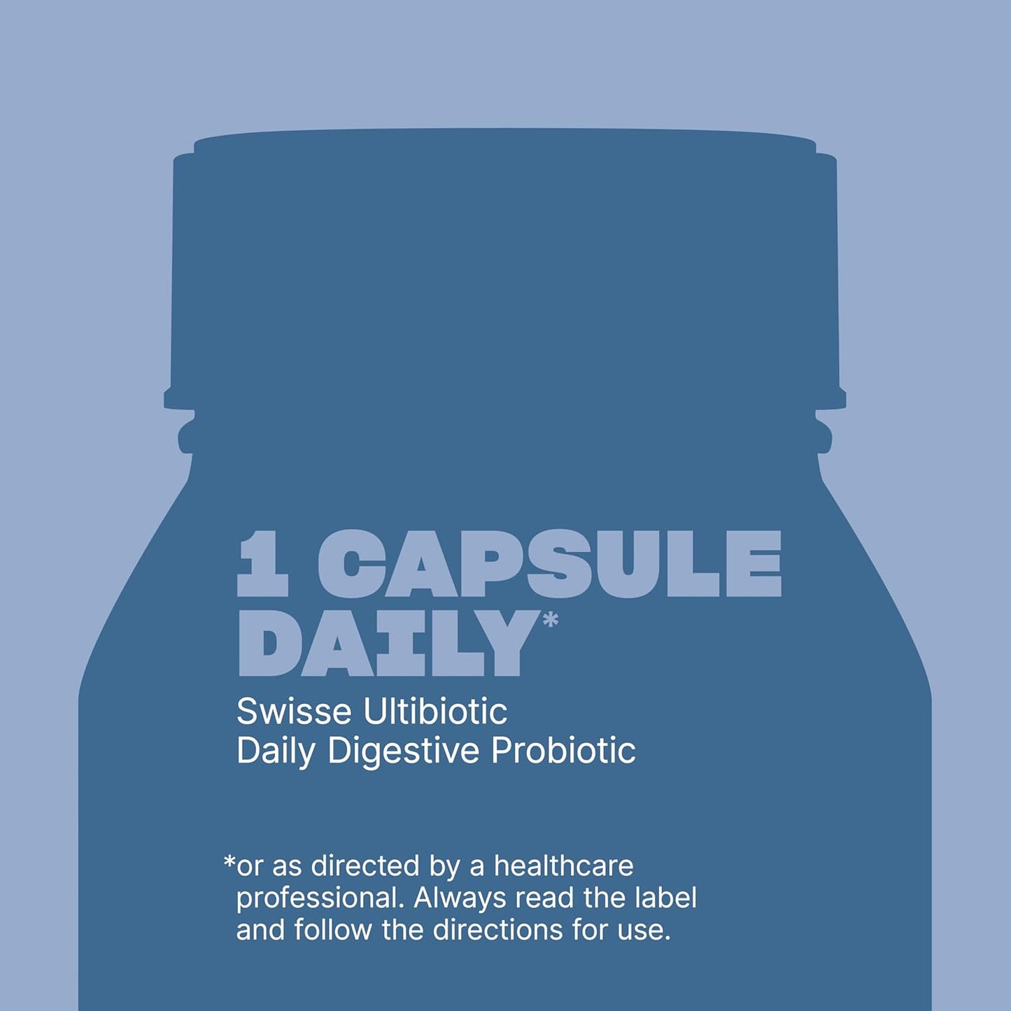 Swisse Ultibiotic Daily Digestive Probiotic - Supports Gut Health And Healthy Digestion - 90 Capsules