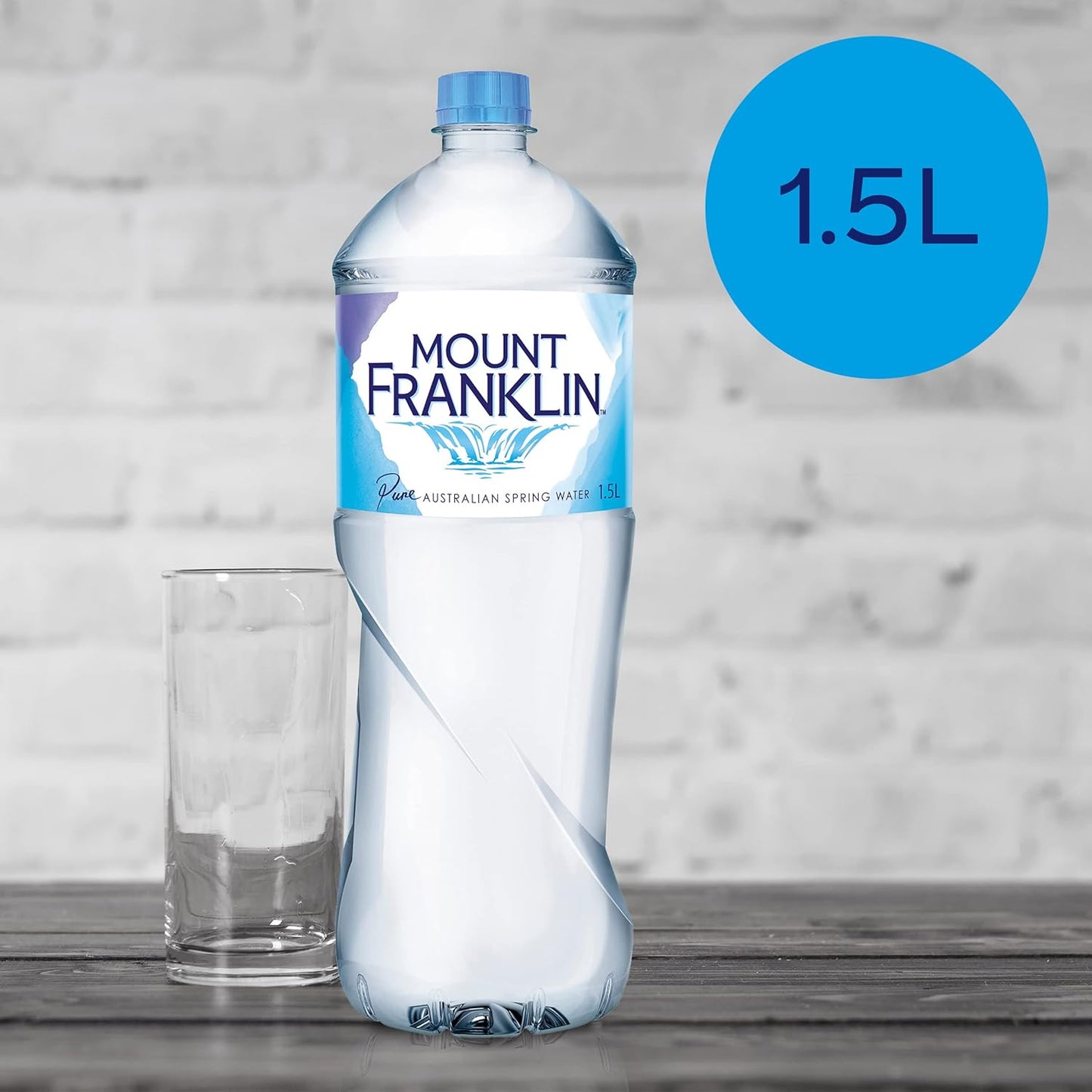 Mount Franklin Pure Australian Spring Still Water Multipack Bottles 8 x 1.5L