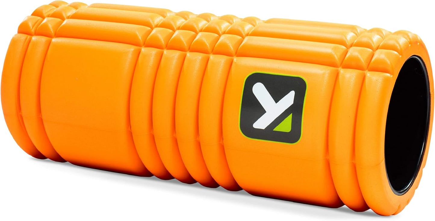 TriggerPoint GRID Foam Roller With Free Online Instructional Videos, Original (13-inch), Orange