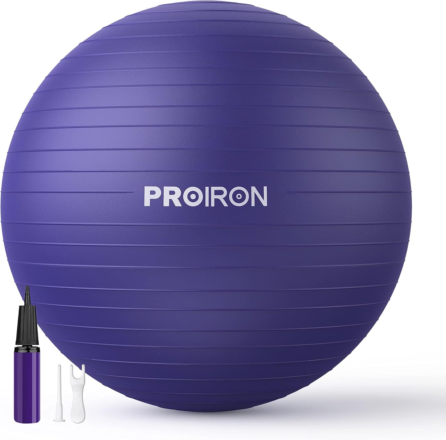 PROIRON Exercise Ball Anti-Burst Yoga Ball Chair with Quick Pump Slip Resistant Gym Ball Supports 500KG Balance Ball for Pilates Yoga Birthing Pregnancy Stability Gym Workout Training