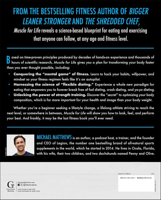 Muscle for Life: Get Lean, Strong, and Healthy at Any Age!