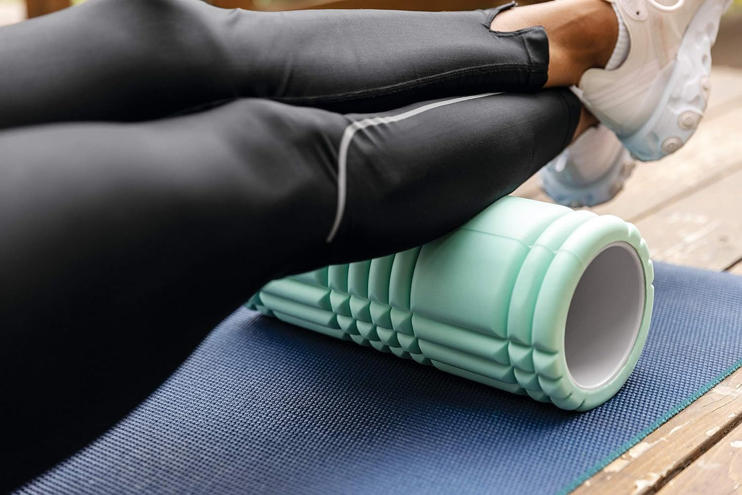 TriggerPoint GRID Foam Roller With Free Online Instructional Videos, Original (13-inch), Orange