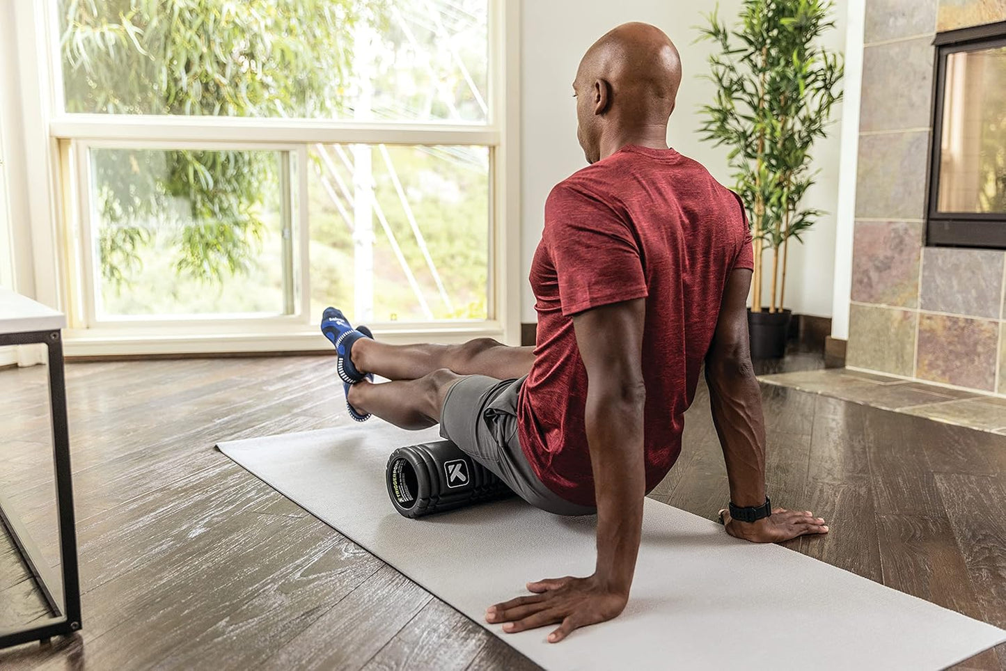 TriggerPoint GRID Foam Roller With Free Online Instructional Videos, Original (13-inch), Orange