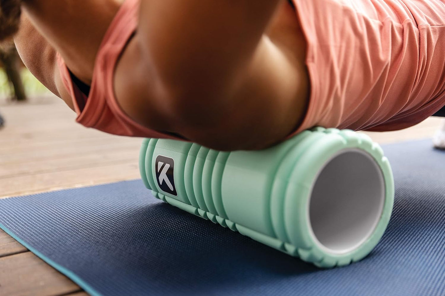 TriggerPoint GRID Foam Roller With Free Online Instructional Videos, Original (13-inch), Orange