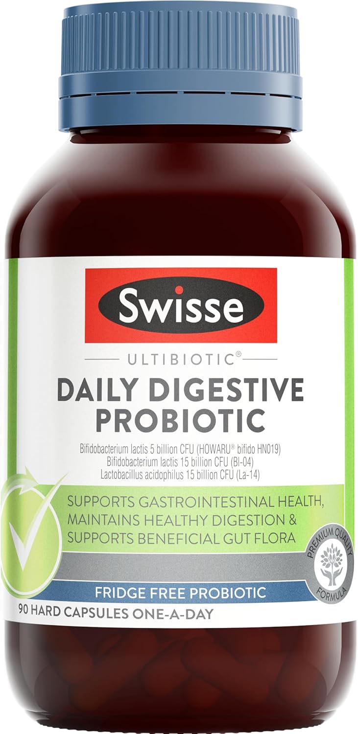 Swisse Daily Probiotic — 90 Capsules