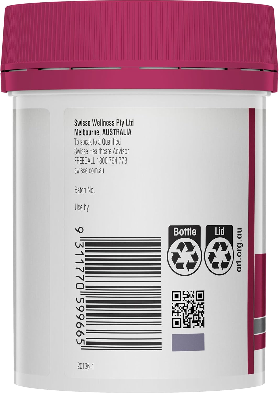 Swisse Ultiboost Co-Enzyme Q10 - Supports Heart Health & Energy Production - 180 Capsules